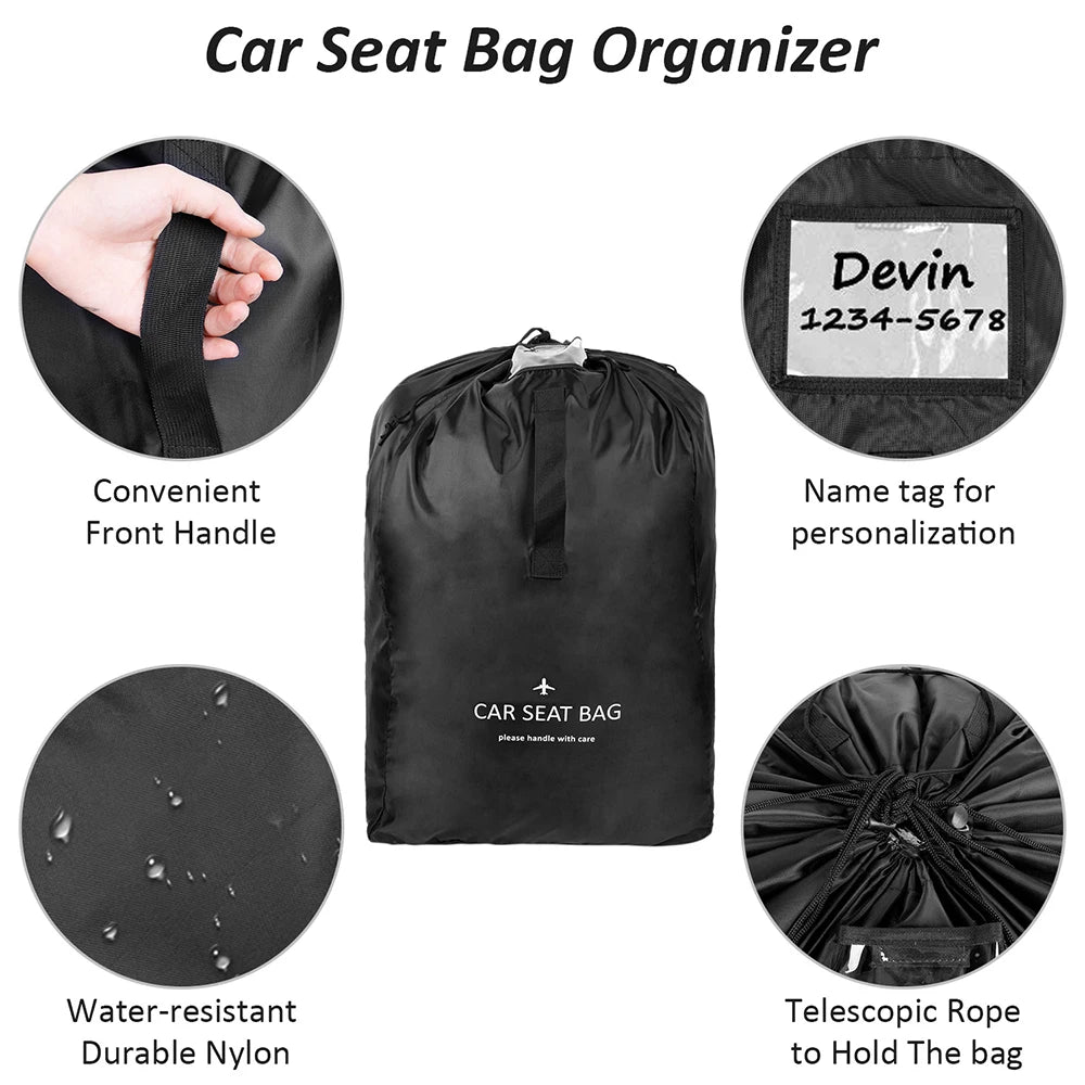 Stroller Gate Check Bag XL - Foldable for Airport Travel