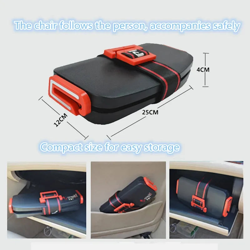 Ifold Portable Baby Car Seat - Travel Pocket Foldable Safety Cushion