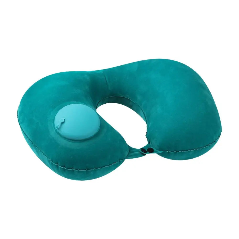 Inflatable Travel Pillow - Lightweight Portable U-Shape Neck Pillow