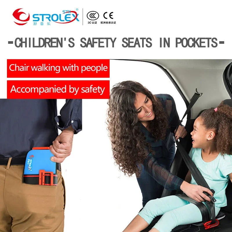 Ifold Portable Baby Car Seat - Travel Pocket Foldable Safety Cushion