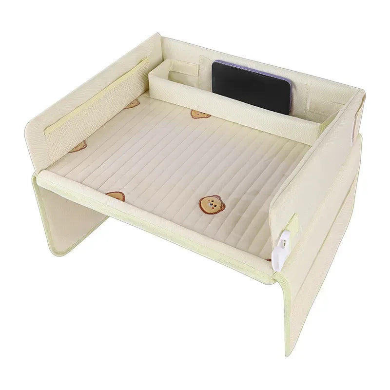 Car Seat Tray - Foldable, Waterproof, Portable Table