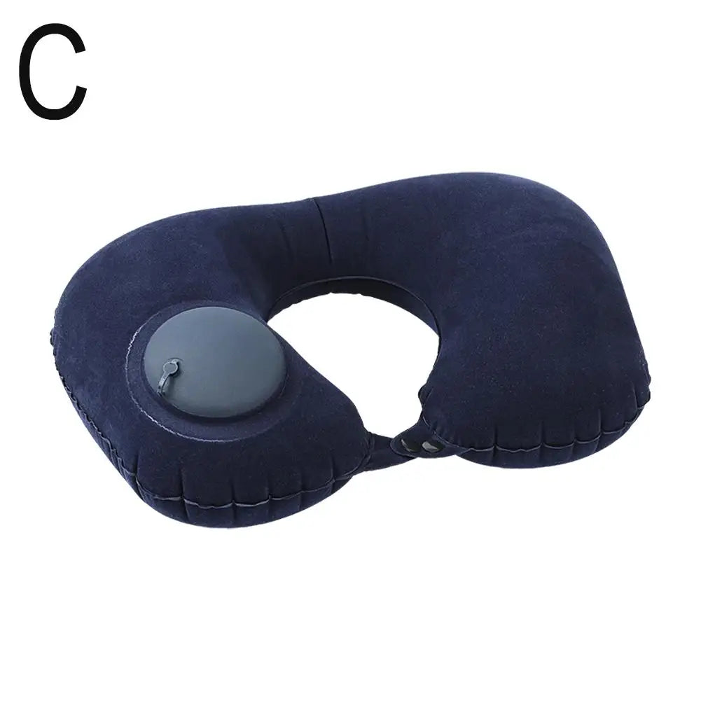 Inflatable Travel Pillow - Lightweight Portable U-Shape Neck Pillow