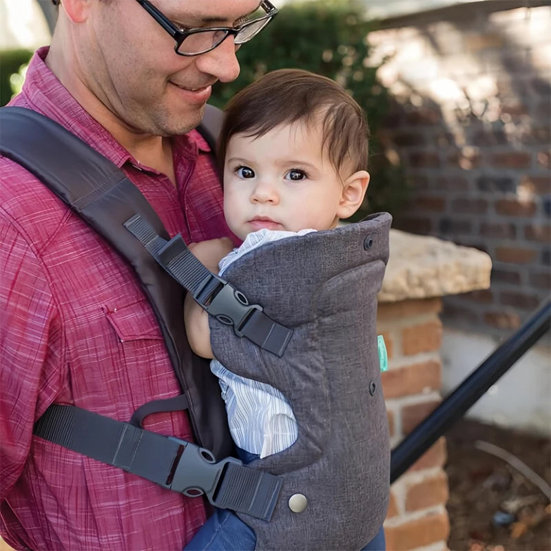 4-in-1 Baby Carrier - Newborn to Toddler Convertible, Adjustable Strap